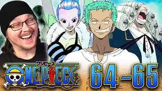 ONE PIECE EPISODE 64 & 65 REACTION | Anime Reaction | Sub