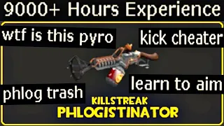 The Cheating Phlog Pyro🔸9000+ Hours Experience (TF2 Gameplay)