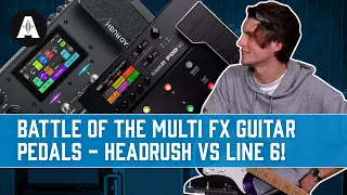 Battle of the Multi FX Guitar Pedals! - HeadRush MX5 vs Line 6 Pod Go