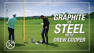 TESTING STEEL VS GRAPHITE SHAFTS // A TXG shaft comparison featuring Drew Cooper