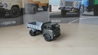 Обзор модели Маз-503А, масштаб 1:43, "Наш автопром"