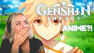 GENSHIN IMPACT ANIME?! | Genshin Impact Anime Concept Trailer Reaction