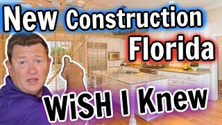 New Construction Homes in Florida What they do not tell you