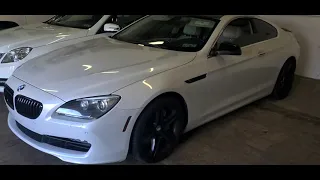 2012 BMW 650I Coupe. one of BMW'S most beautiful series.