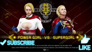 POWER GIRL VS SUPERGIRL