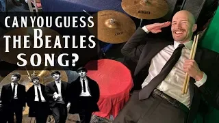 Can You Guess The Beatles Songs w/ONLY DRUMS