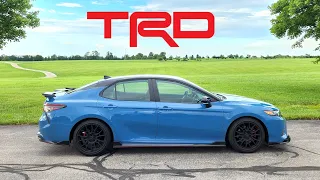 2022 Toyota Camry TRD // A Sedan that WILL put a Smile on Your Face! (only $33k)