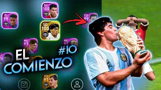 Fichamos al MEJOR JUGADOR del MUNDO ⚽🏆 *La Mejor Leyenda* | El Comienzo #10 | PES 2021 Mobile