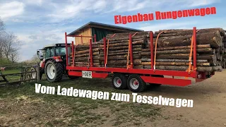 Build a logging  trailer | HMR TW 1480 | DIY