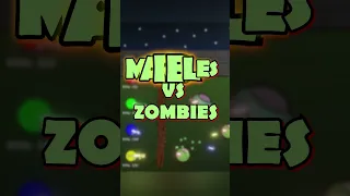 Marbles vs Zombies | The Tea #marblerace #zombieshorts #unity