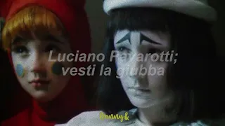 Luciano Pavarotti; vesti la giubba // subtitulado al español