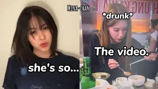 ryujin *addressing* the drunk yeji allegations on a tv show