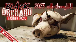Black Orchard Haunted House walk-through - Shelbyville, Ky. 2023