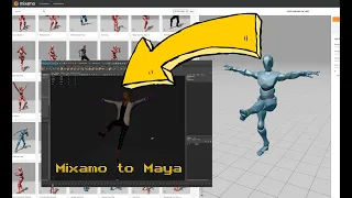 Mixamo to Maya (Motion Capture Animation Files)
