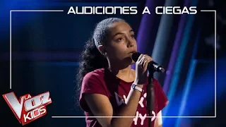 Aysha Bengoetxea canta 'If I ain't got you' | Audiciones a ciegas | La Voz Kids Antena 3 2019