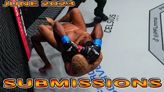 MMA Submissions of June 2023