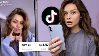 trying to become tiktok famous in a week..
