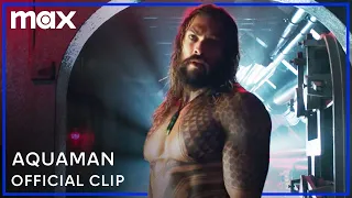 Aquaman Tries Rescuing The Submarine | Aquaman | Max