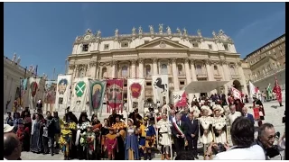 Arezzo e la Giostra in Vaticano - Il racconto della giornata