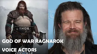 God Of War Ragnarok All Voice Actors And  Characters Cast   PS5 2022