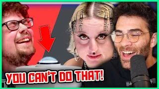 The Button Gets EVEN MORE Awkward! | Hasanabi Reacts to Cut