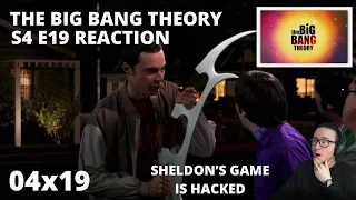 THE BIG BANG THEORY S4 E19 THE ZARNECKI INCURSION REACTION 4x19 SHELDON HAS HIS GAME HACKED