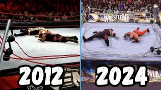 Evolution of Breaking The Ring  2012 -2024 - WWE Games