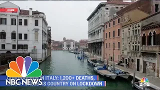 Italy Still On Lockdown After 1,200 People Die From COVID-19 | NBC News NOW