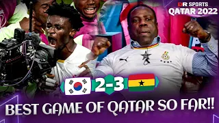 Absolute Scenes In The Studio!! | South Korea 2-3 Ghana | Gameday Live | Qatar 2022 Highlights 2022