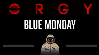 Orgy • Blue Monday (CC) 🎤 [Karaoke] [Instrumental Lyrics]