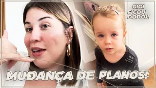 VLOG DA SEMANA: GIGI DOENTE, COMIDA JAPONESA E PIQUENIQUE EM CASA