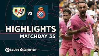 Highlights Rayo Vallecano vs RCD Espanyol (1-2)