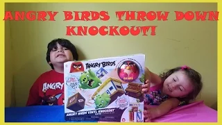 ANGRY BIRDS VINYL KNOCKOUT!