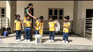 Assembly Activity by our little Champs ( golden rules of hygiene)@nationalschool1722