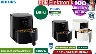 (@ErikElektronik )  Review Airfryer PHILIPS Tipe HD9252. Solusi Menggoreng Tanpa Minyak