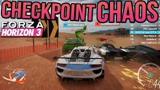 Forza Horizon 3 Checkpoint Chaos - Porsche 918 Gameplay