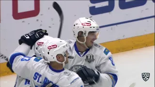 Barys 6 Dinamo R 0, 8 September 2017  Highlights