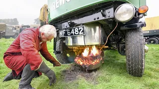 Starting the Weirdest Steam Truck Ever Invented