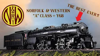 Norfolk & Western Class "A" and The Y6B, The Best in Steam!!