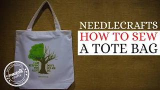 How To Sew A Tote Bag Super Easy - Amazing DIY Tote Bag Idea