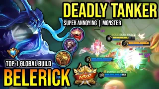 BELERICK BEST BUILD 2023 | BUILD TOP 1 GLOBAL BELERICK GAMEPLAY | MOBILE LEGENDS✓