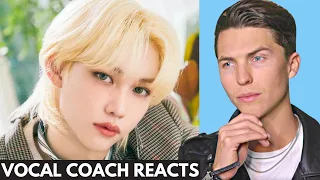 Felix is INSANE! Vocal Coach Reacts to Felix Stray Kids - Deep end