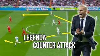 Real Madrid Zinedine Zidane - Legenda Counter Attack 2018