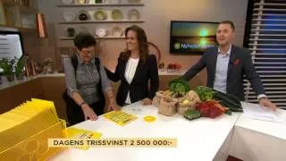Se de fyra mest klickade Triss-vinnarna - Nyhetsmorgon (TV4)