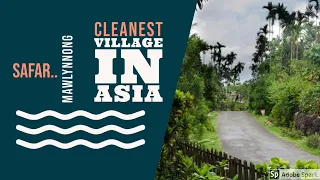 Cleanest Village in Asia | MAWLYNNONG Village | Meghalaya Tourism | Living Root Bridge | Drone View