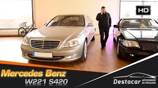 Осматриваем Mercedes Benz S420 W221 в Баден Баден