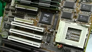 Винтажный Intel Prentium 133 MHz. Часть 1.