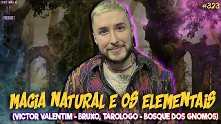 MAGIA NATURAL E OS ELEMENTAIS - VICTOR VALENTIM - BRUXO, TAROLOGO - BOSQUE DOS GNOMOS - INÉ #323