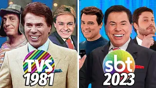 A incrível EVOLUÇÃO do SBT! Como a REDE GLOBO criou sua RIVAL?