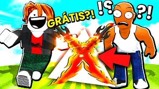 🟨 NOOB GASTOU 15.000 MIL ROBUX PARA PEGAR A ESPADA FLAMEJANTE GRÁTIS NINJA ULTRA SAMUREI NO ROBLOX 😲